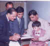 Ajay with CM of AP Shri Chandra Babu Naidu