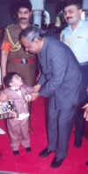 ajay with Governer of AP
